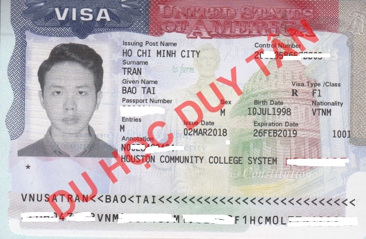 Du học Mỹ - Chúc mừng Trần Bảo Tài đã đậu visa Du học Mỹ!